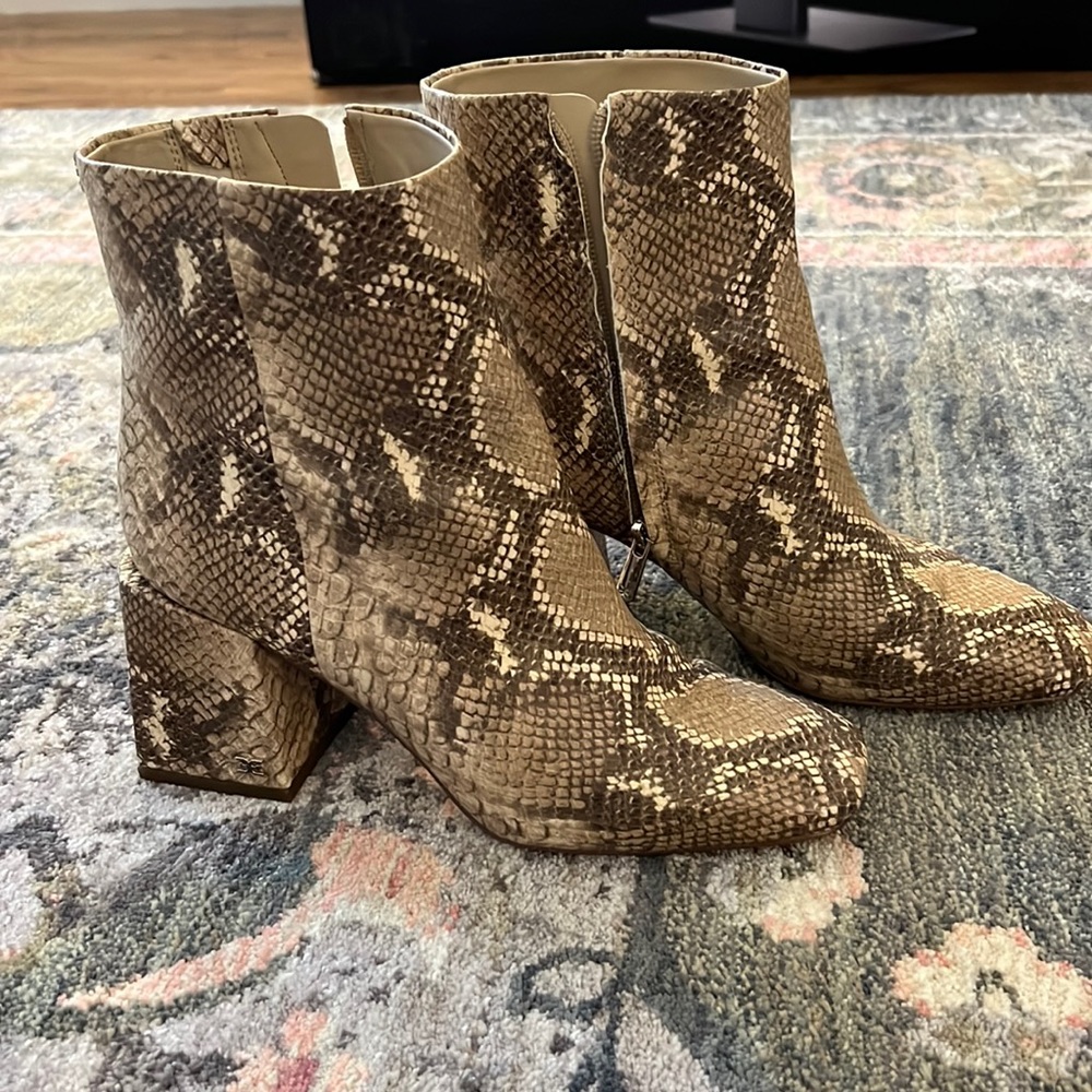 Sam Edelman Snake Booties